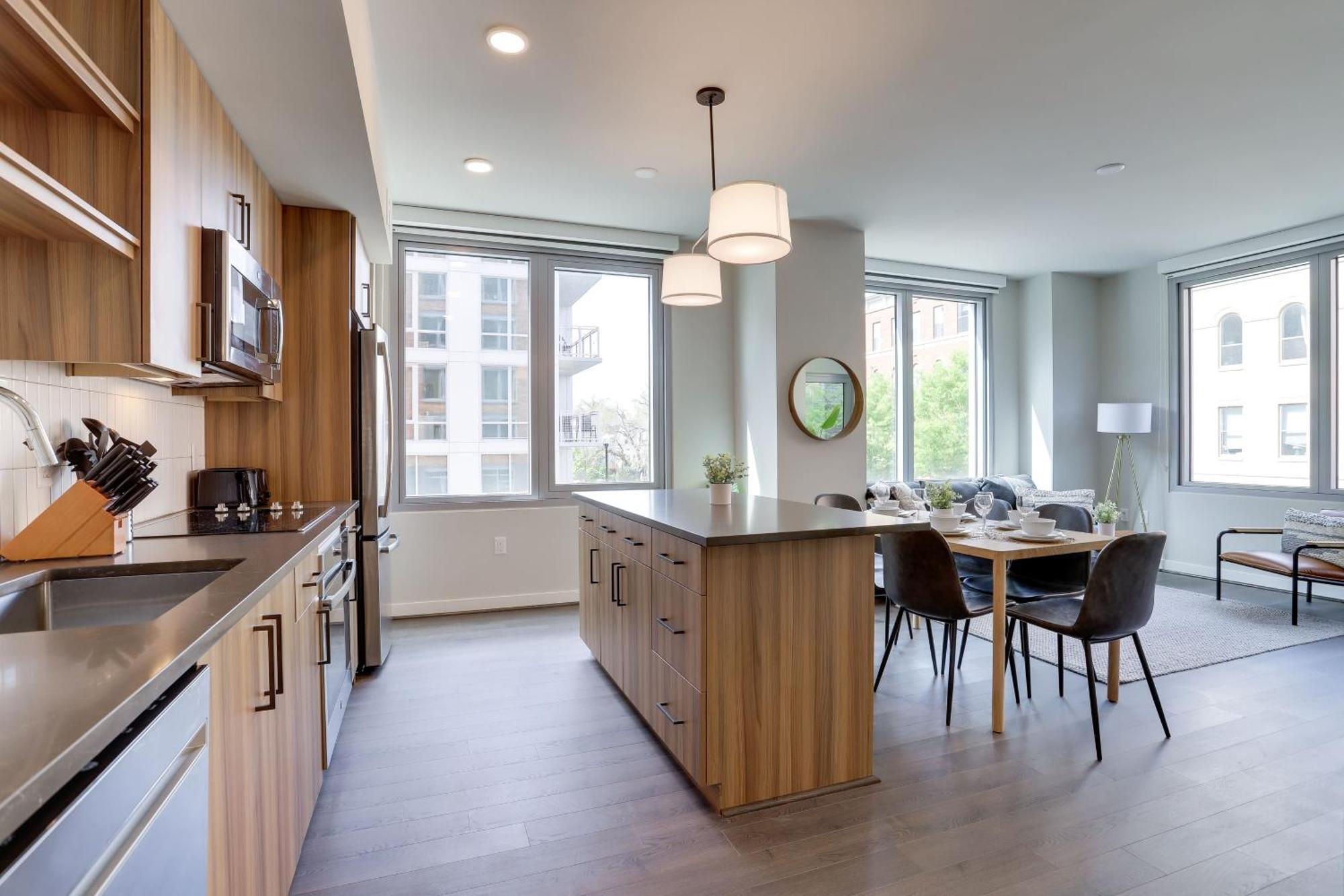 Stylish Condo At Clarendon With Rooftop Views Arlington Buitenkant foto