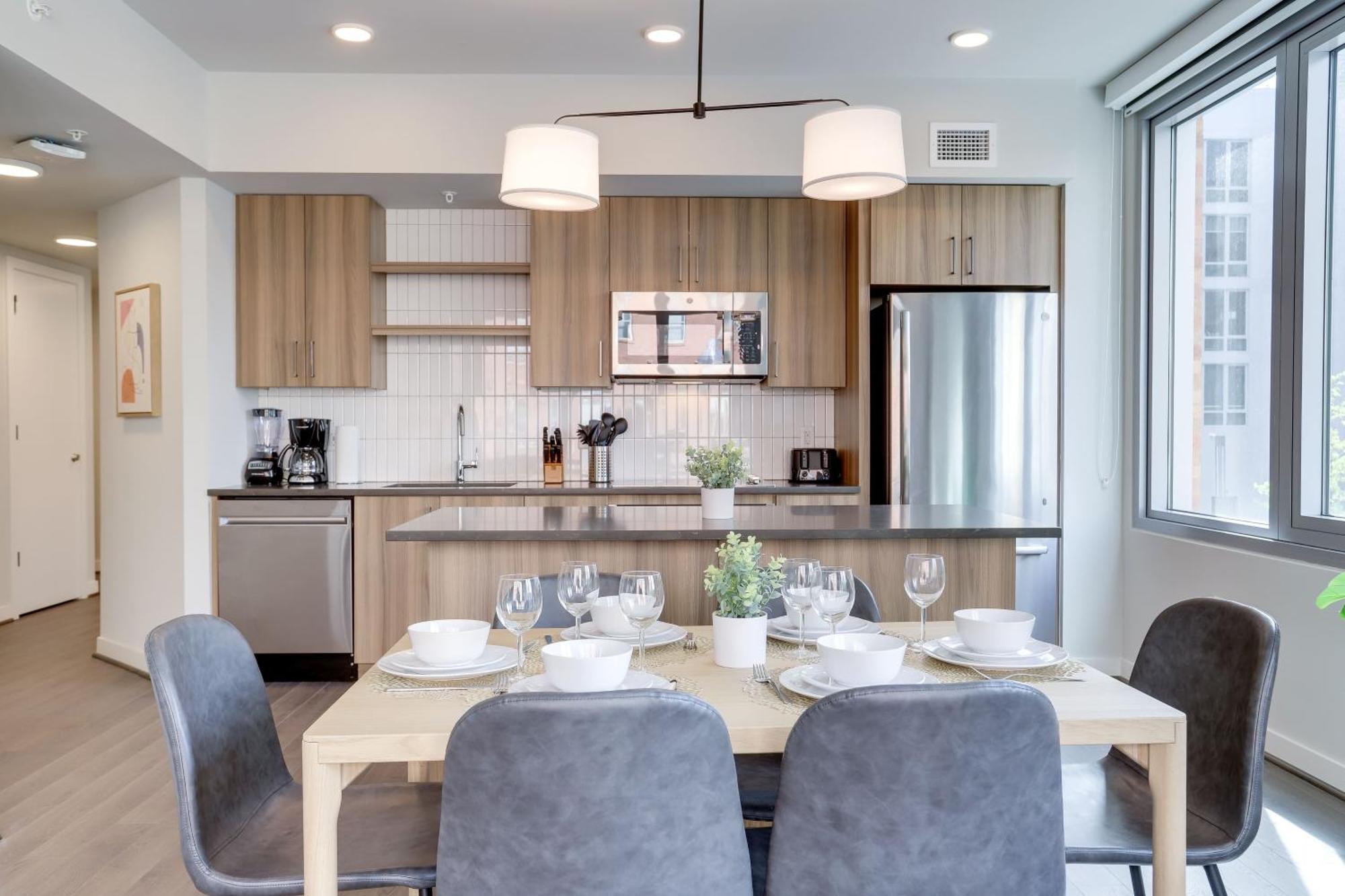 Stylish Condo At Clarendon With Rooftop Views Arlington Buitenkant foto