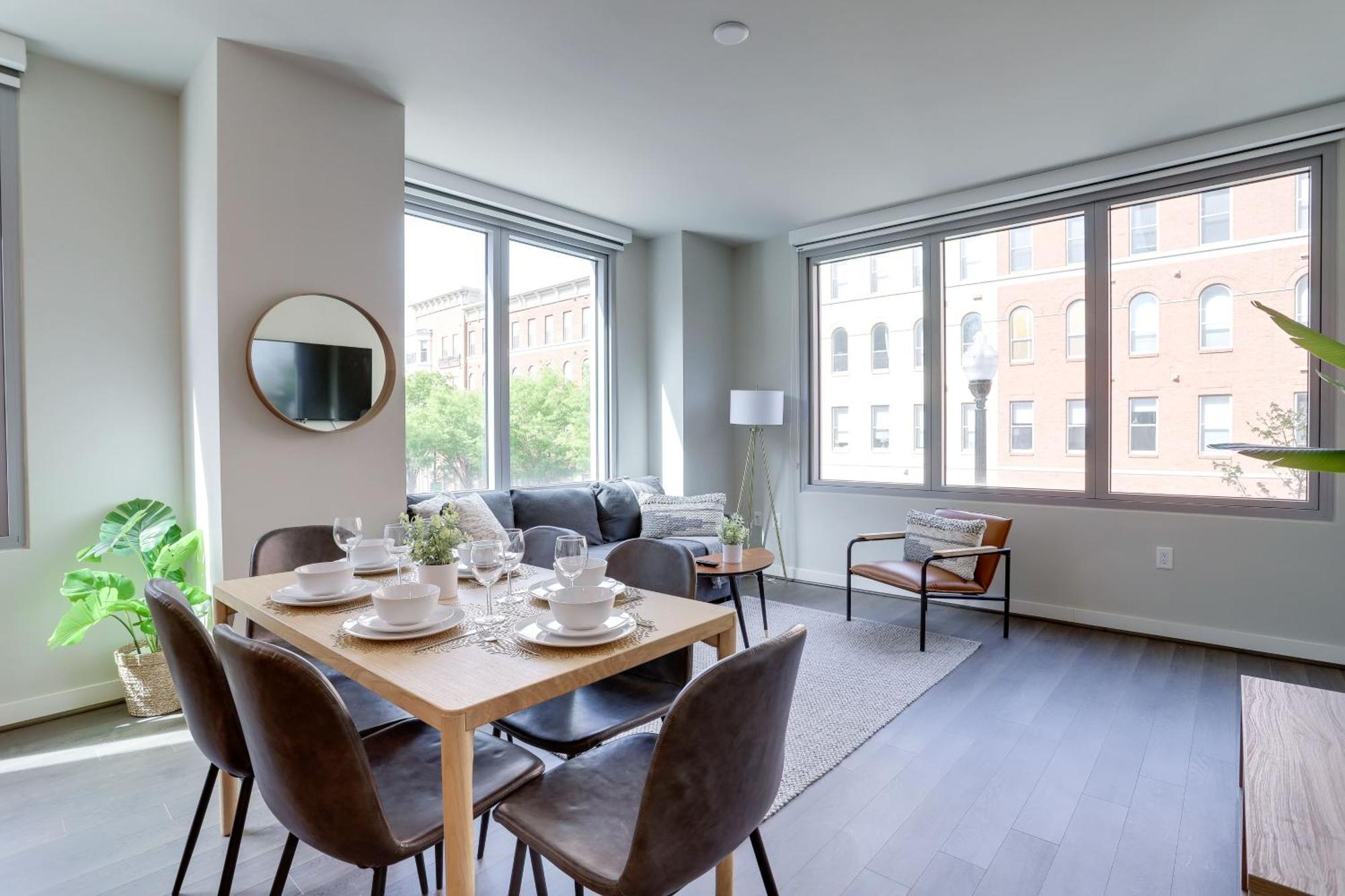 Stylish Condo At Clarendon With Rooftop Views Arlington Buitenkant foto